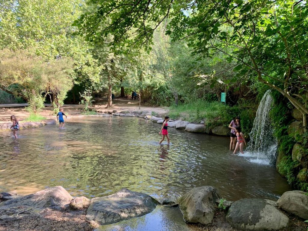 בריכת שכשוך בנחל שניר